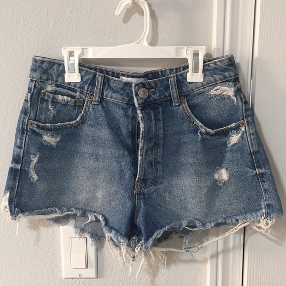 Zara Pants - ZARA denim shorts